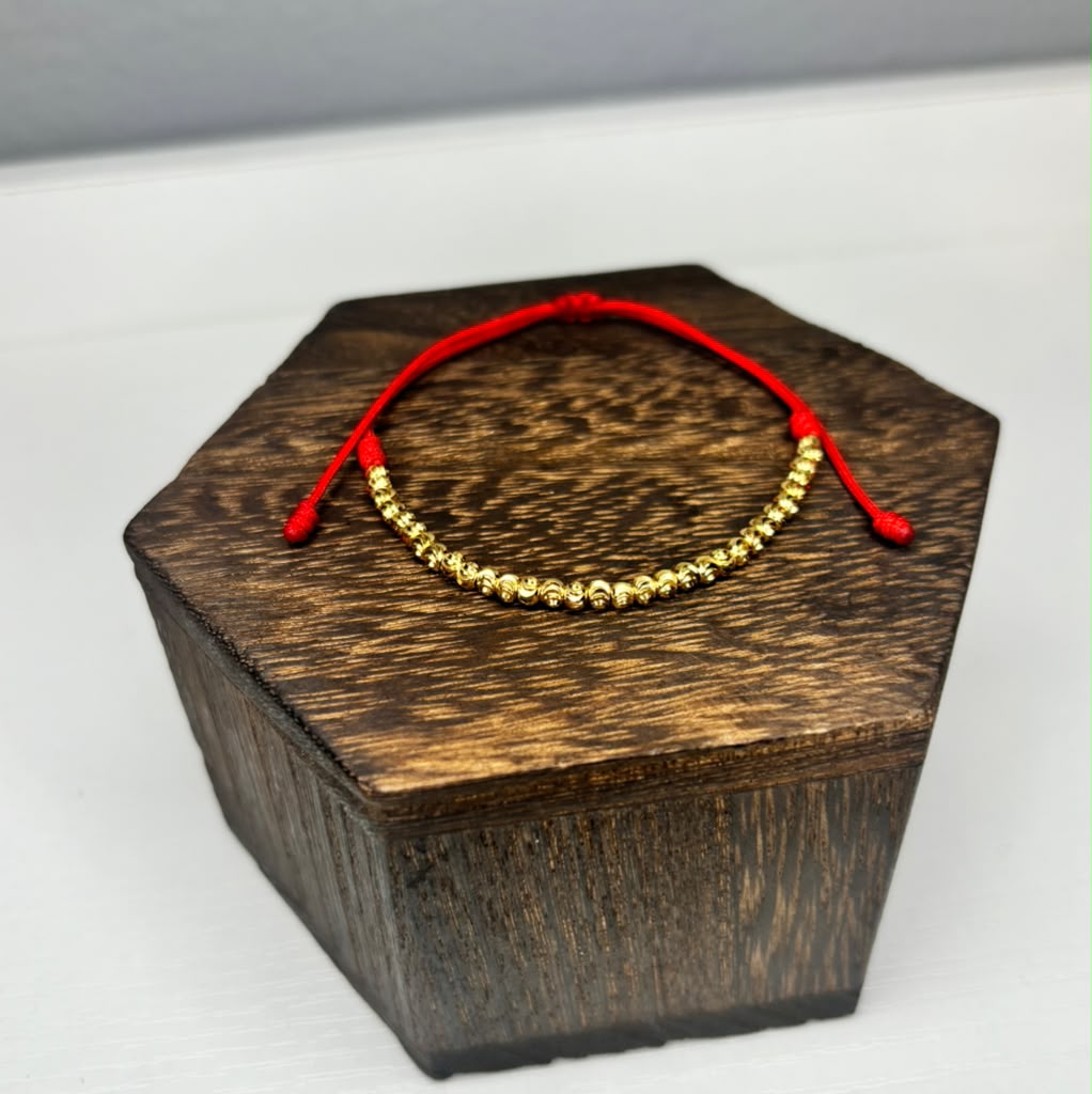 Pulsera Mujer Hilo 32 Balines Italianos