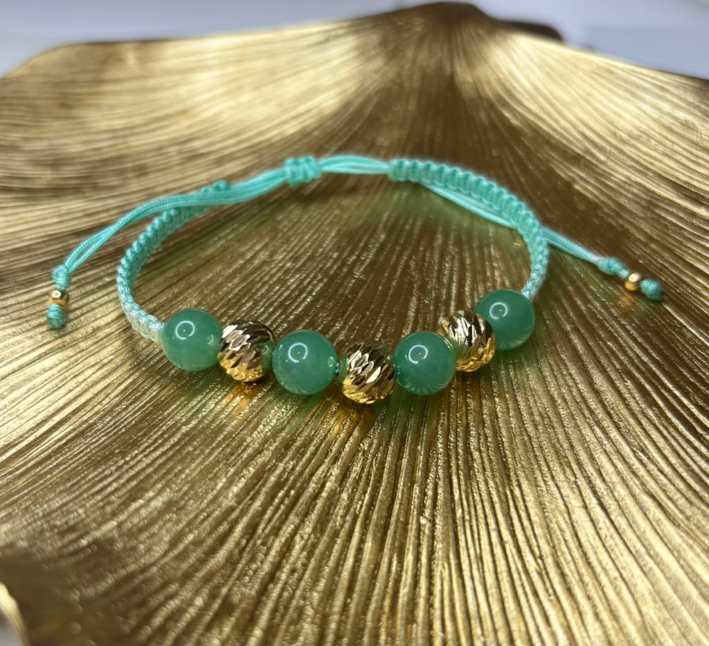 Pulsera Verde Turquesa
